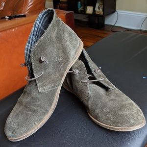 Lucky Brand Olive Green Shoes